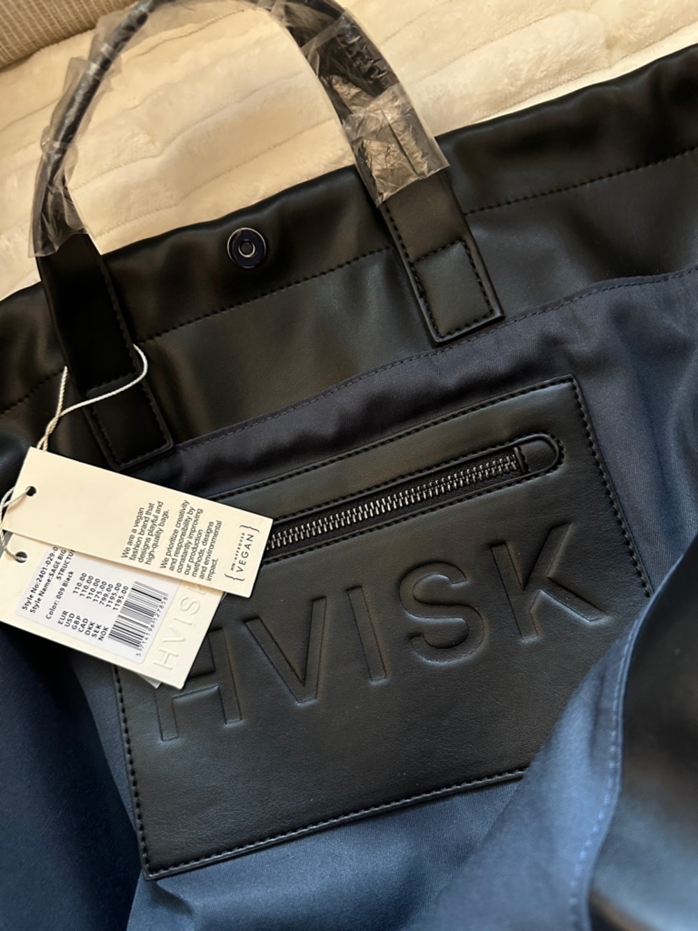 NWT | HVISK Sage Big Structure Bag - Picture 12 of 13
